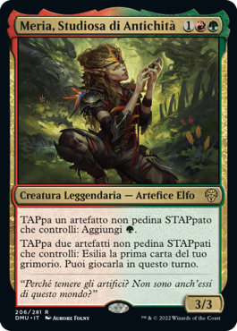 MERIA, STUDIOSA DI ANTICHITà  Dominaria Unita 206