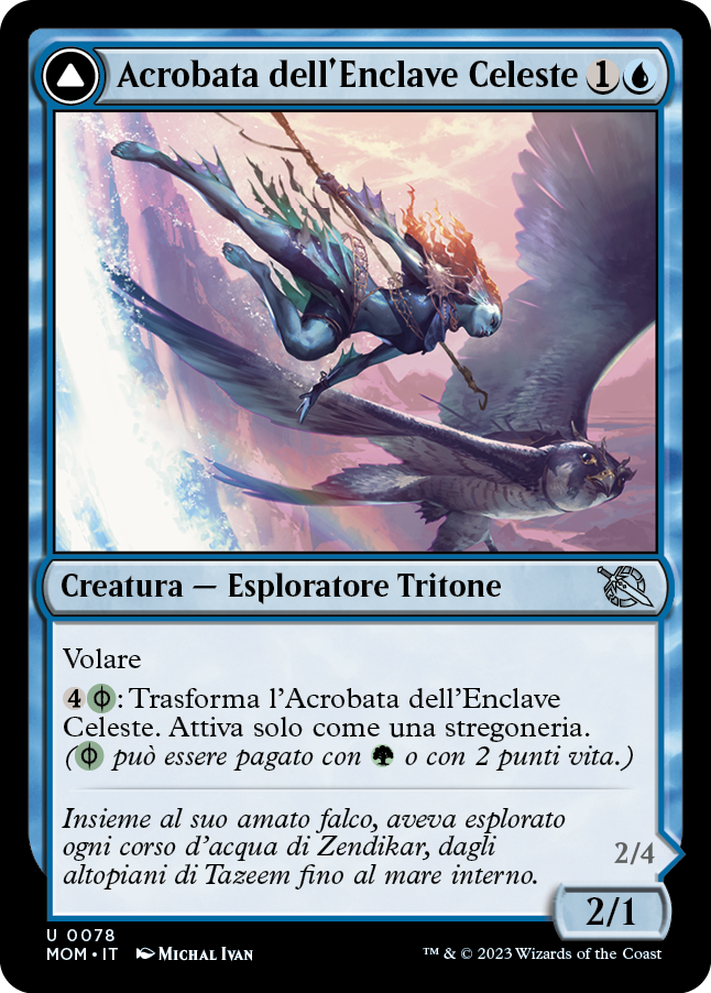 ACROBATA DELL'ENCLAVE CELESTE / INTRUSA DELL'ENCLAVE CELESTE Avanzata delle macchine 78