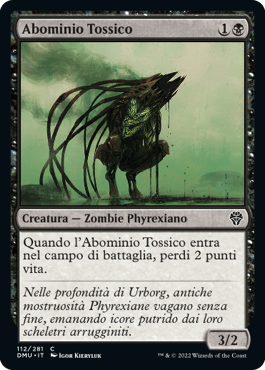 ABOMINIO TOSSICO Dominaria Unita 112