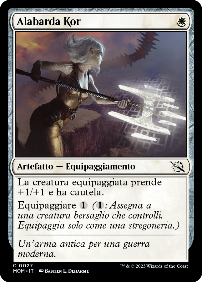 ALABARDA KOR Avanzata delle macchine 27