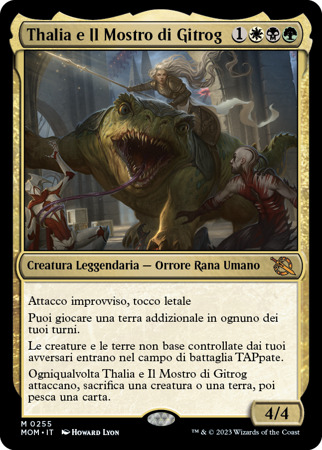 THALIA E IL MOSTRO DI GITROG Avanzata delle macchine 255