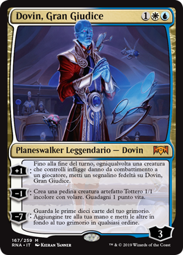 Dovin, Gran Giudice Fedeltà di Ravnica 167-Wizard of the Coast- nuvolosofumetti.