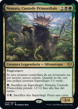 NEMATA, CUSTODE PRIMORDIALE  Dominaria Unita 209