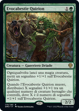 EVOCABESTIE QUIRION  Dominaria Unita 175