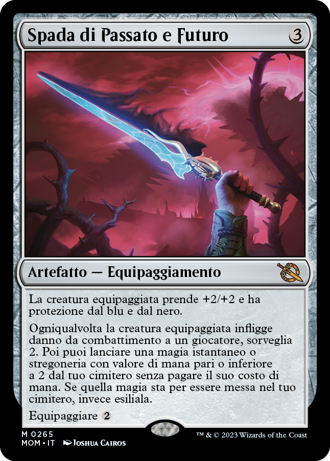 SPADA DI PASSATO E FUTURO Avanzata delle macchine 265