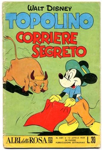 Albi di Topolino 231-Mondadori- nuvolosofumetti.