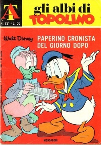 Albi di Topolino 721-Mondadori- nuvolosofumetti.