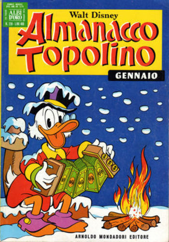 ALMANACCO TOPOLINO 229-MONDADORI- nuvolosofumetti.