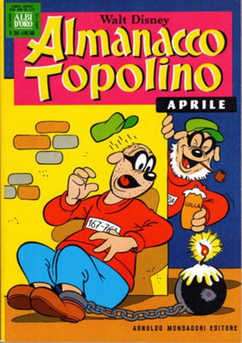 ALMANACCO TOPOLINO 256-MONDADORI- nuvolosofumetti.