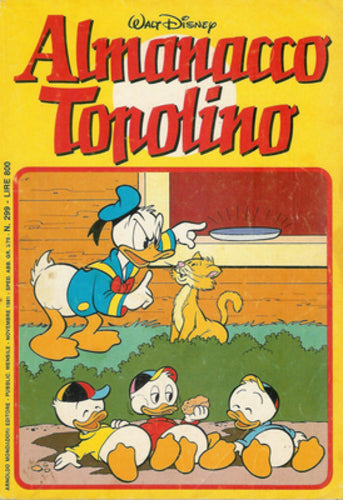 ALMANACCO TOPOLINO 299