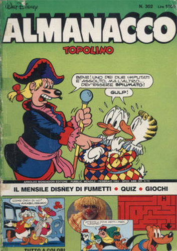 ALMANACCO TOPOLINO 302