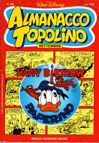 ALMANACCO TOPOLINO 333
