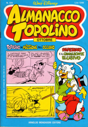 ALMANACCO TOPOLINO 334