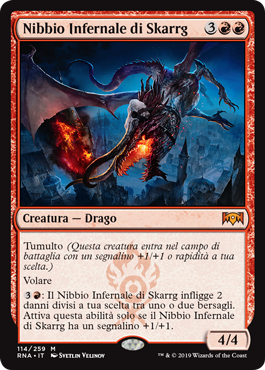 Nibbio Infernale di Skarrg Fedeltà di Ravnica 114