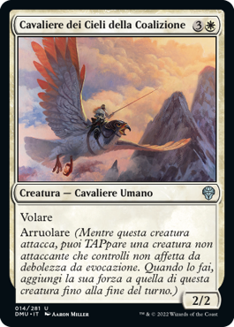 CAVALIERE DEI CIELI DELLA COALIZIONE  Dominaria Unita 14