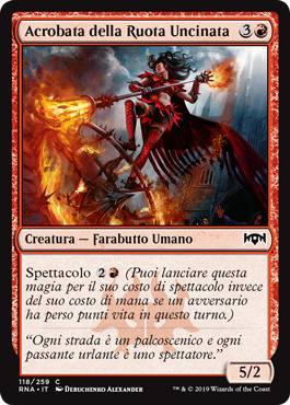 Acrobata della Ruota Uncinata Fedeltà di Ravnica 118
