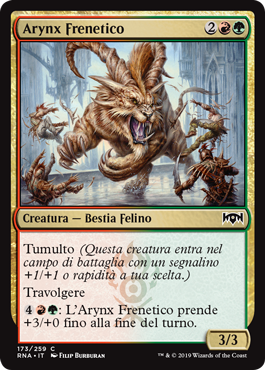 Arynx Frenetico Fedeltà di Ravnica 173-Wizard of the Coast- nuvolosofumetti.