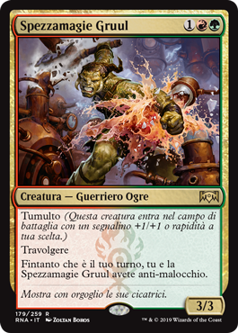 Spezzamagie Gruul Fedeltà di Ravnica 179