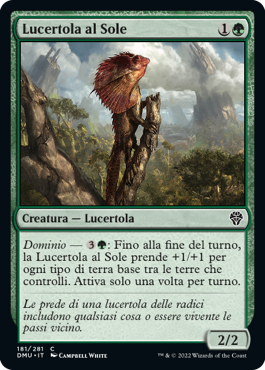 LUCERTOLA AL SOLE  Dominaria Unita 181