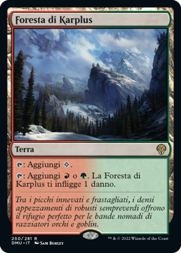 Dominaria Unita 250 FORESTA DI KARPLUS