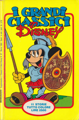 GRANDI CLASSICI 11-MONDADORI- nuvolosofumetti.