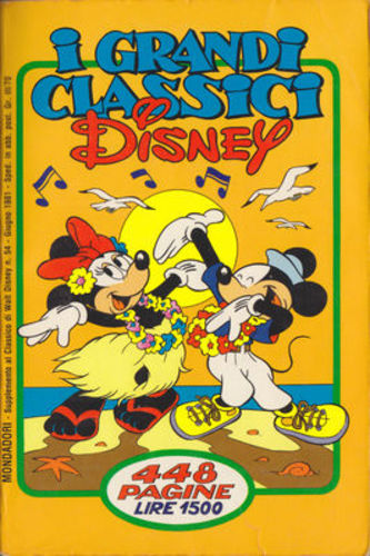 GRANDI CLASSICI 2, MONDADORI, nuvolosofumetti,