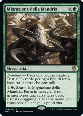 MIGRAZIONE DELLA MANDRIA  Dominaria Unita 165