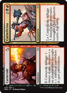 Carnevale/Carneficina Fedeltà di Ravnica 222-Wizard of the Coast- nuvolosofumetti.