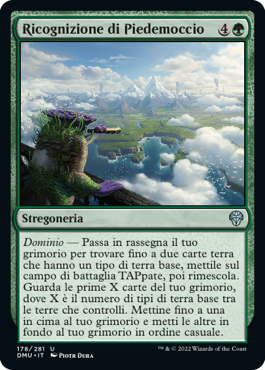 RICOGNIZIONE DI PIEDEMOCCIO  Dominaria Unita 178
