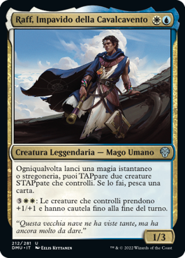 RAFF, IMPAVIDO DELLA CAVALCAVENTO FOIL  Dominaria Unita 442
