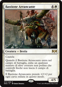 Bastione Arrancante foil Fedeltà di Ravnica 282