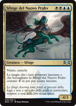 Sfinge del Nuovo Prahv Fedeltà di Ravnica 208-Wizard of the Coast- nuvolosofumetti.