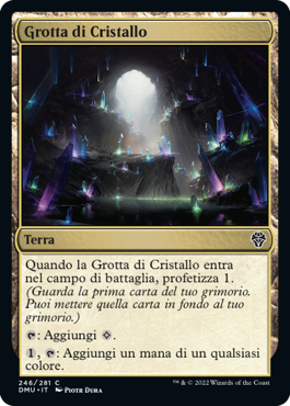 GROTTA DI CRISTALLO  Dominaria Unita 246