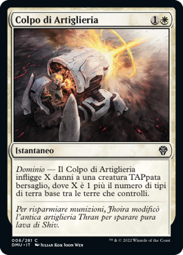 COLPO DI ARTIGLIERIA  Dominaria Unita 6