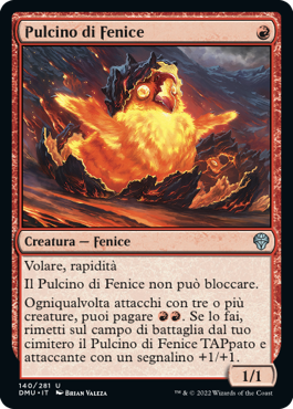PULCINO DI FENICE  Dominaria Unita 140