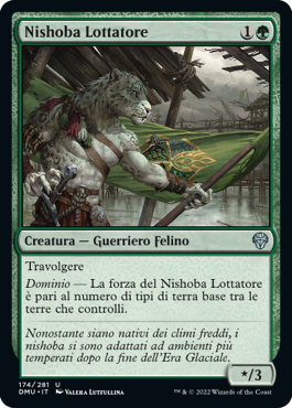 NISHOBA LOTTATORE  Dominaria Unita 174