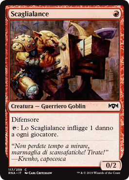 Scaglialance  Fedeltà di Ravnica 117-Wizard of the Coast- nuvolosofumetti.