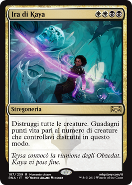 Ira di Kaya Fedeltà di Ravnica 187