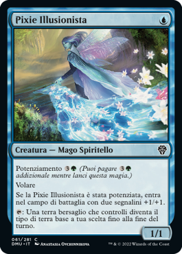 PIXIE ILLUSIONISTA FOIL  Dominaria Unita 421
