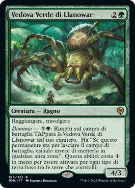 VEDOVA VERDE DI LLANOWAR  Dominaria Unita 169