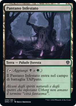 PANTANO INFESTATO  Dominaria Unita 248