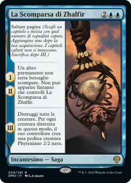 LA SCOMPARSA DI ZHALFIR  Dominaria Unita 59