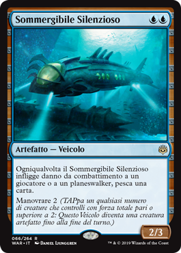 Sommergibile Silenzioso La Guerra della Scintilla 66-Wizard of the Cost- nuvolosofumetti.