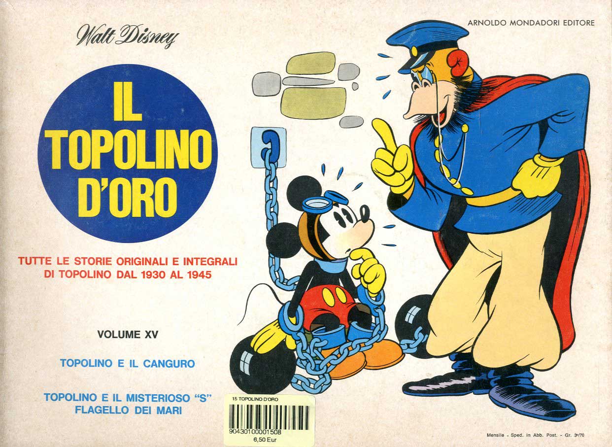 IL TOPOLINO D'ORO 15-MONDADORI- nuvolosofumetti.