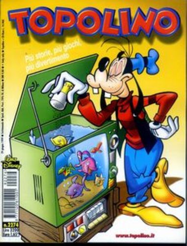 TOPOLINO 2274-WALT DISNEY ITA- nuvolosofumetti.