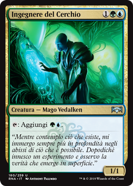 Ingegnere del Cerchio Fedeltà di Ravnica 180-Wizard of the Coast- nuvolosofumetti.