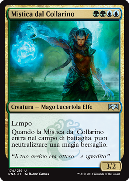 Mistica dal Collarino  Fedeltà di Ravnica 174