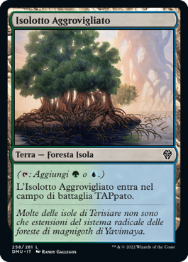 ISOLOTTO AGGROVIGLIATO FOIL  Dominaria Unita 445