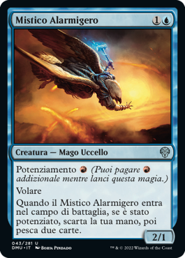 MISTICO ALARMIGERO FOIL  Dominaria Unita 419