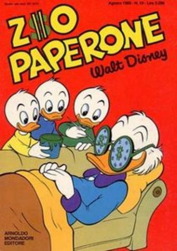 ZIO PAPERONE 10, MONDADORI, nuvolosofumetti,